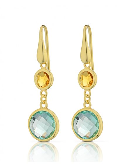 Orecchini Mediterraneo Donna Bubbles in Argento B37DO01 - B37DO01